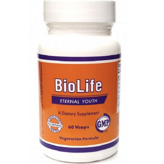 БиоЛайф (ДГЭА) BioLife DHEA для омоложения организма Now Foods 50 мг, 60 шт