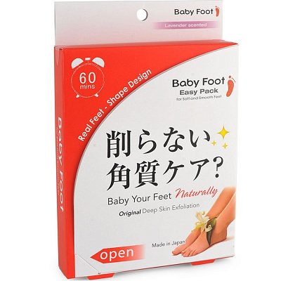 Педикюрные отшелушивающие носочки Baby Foot, 1 пара
