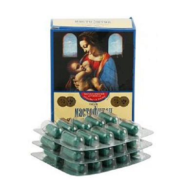 Мастофитон для комплексной терапии мастопатии 0,45 г, 30 шт