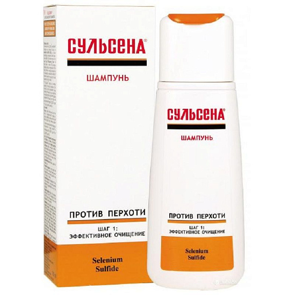 Шампунь сульсена против перхоти Амальгама Люкс, 150 мл