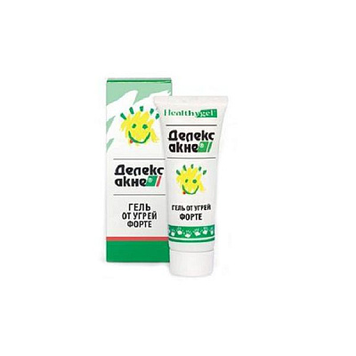 Гель от угрей Делекс-акне Форте, 20 мл.