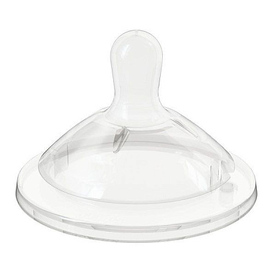 Соска силиконовая быстрый поток Chicco Natural Feeling от 6 мес, 2 шт