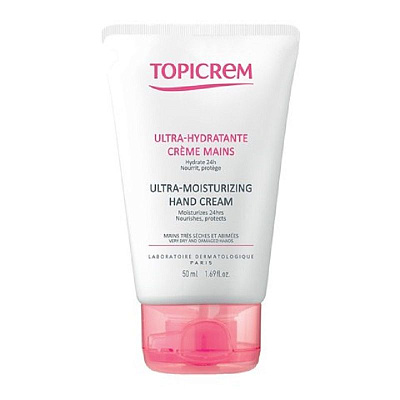 Крем для рук ультраувлажняющий Topicrem, 50 мл