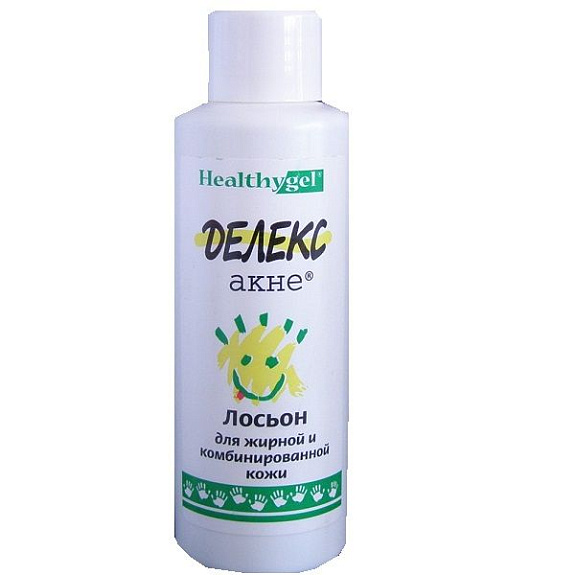 Лосьон для жирной и комбинированной кожи Делекс-акне, 300 мл