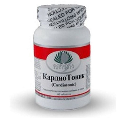 АнгиоТоник, Мультивитамины для поддержания сердца, Альтера Холдинг, 60 таблеток