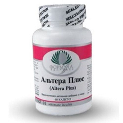 Альтера Плюс, Поддержка организма женщины после 30 лет, Альтера Холдинг, 60 капсул