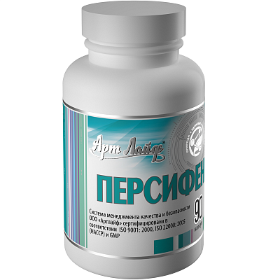 Персифен, Натуральный антиоксидант, Арт Лайф, 90 капсул