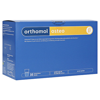 Orthomol Osteo Укрепление костной ткани и суставов Ортомол Остео, порошок на 30 дней