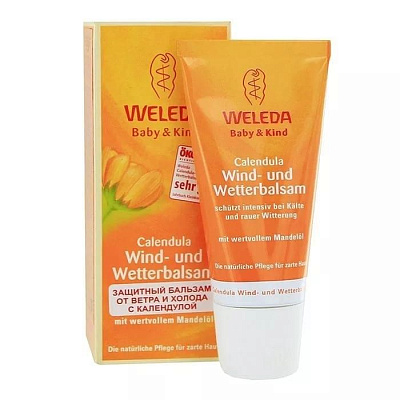 Детский защитный бальзам от ветра и холода Weleda, 30 мл
