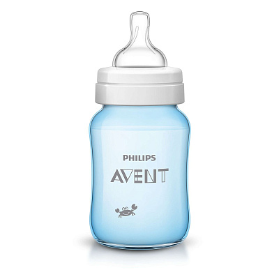 Бутылочка для кормления Краб от 1 месяца Philips Avent, 260 мл