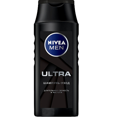Шампунь-уход для мужчин Nivea Men Ultra, 250 мл