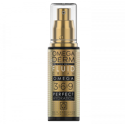 Крем-флюид для лица Omegaderm Omega 3-6-9 Perfect Hydration Идеальное увлажнение, 50 мл