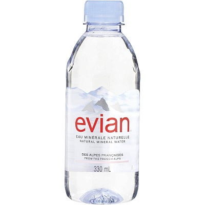 Минеральная вода негазированная Evian, 330 мл