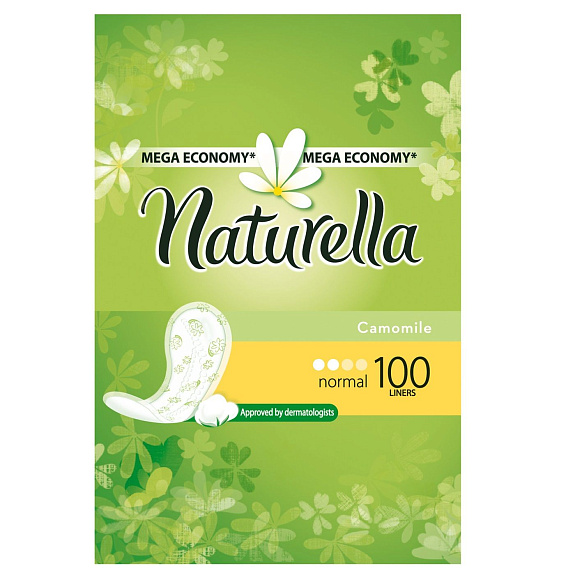 Прокладки ежедневные Normal Naturella, 100 шт