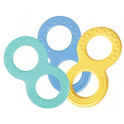 Игрушка прорезователь восьмерка Курносики