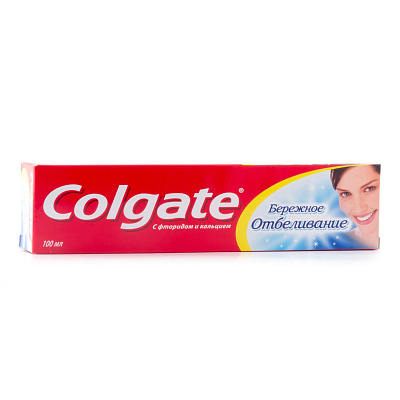 Зубная паста Colgate Бережное отбеливание, 100 мл