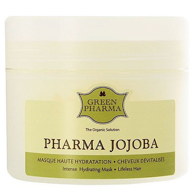 Экспресс-маска высокой степени увлажнения "Pharma Jojoba" Green Pharma, 250 мл.