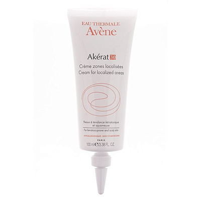 Крем akerat 30 для локального нанесения на зоны с уплотнением и шелушением Avene, 100 мл
