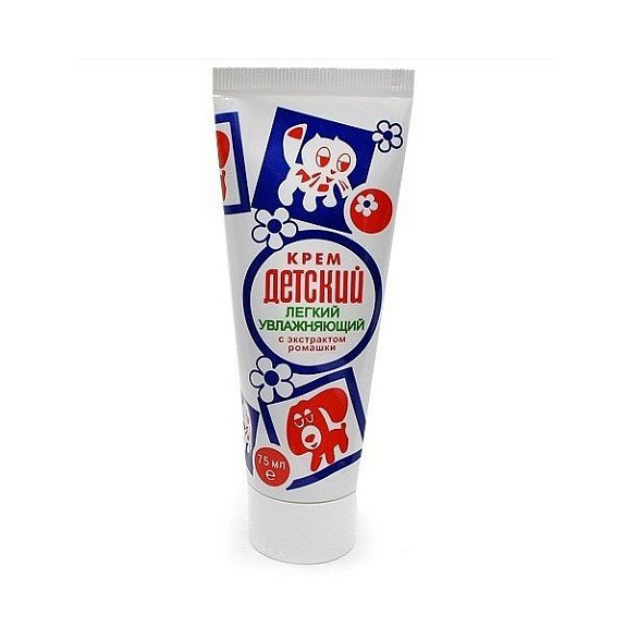 Крем детский лёгкий увлажняющий с экстрактом ромашки, 75 мл