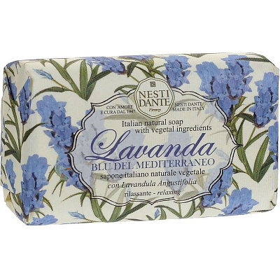 Мыло Nesti Dante Лаванда Голубое средиземноморье, 150 г
