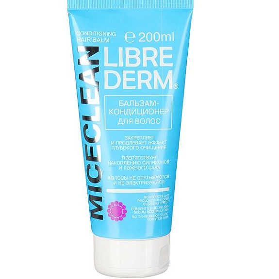 Бальзам-кондиционер для волос Librederm Miceclean, 200 мл