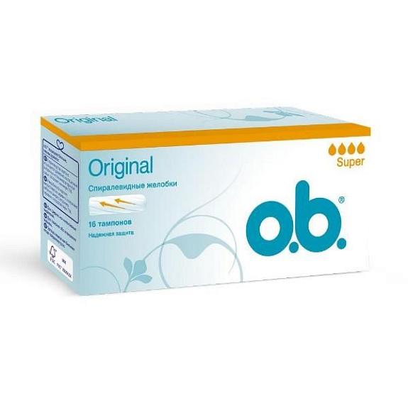 Тампоны Original Super O.B., 16 шт