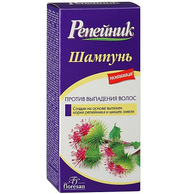 Шампунь против выпадения волос Репейник, 250 мл