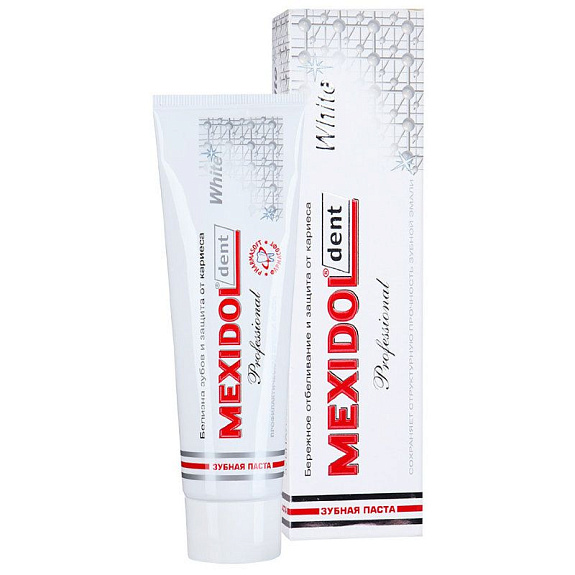 Зубная паста white professional Mexidol, 100 г