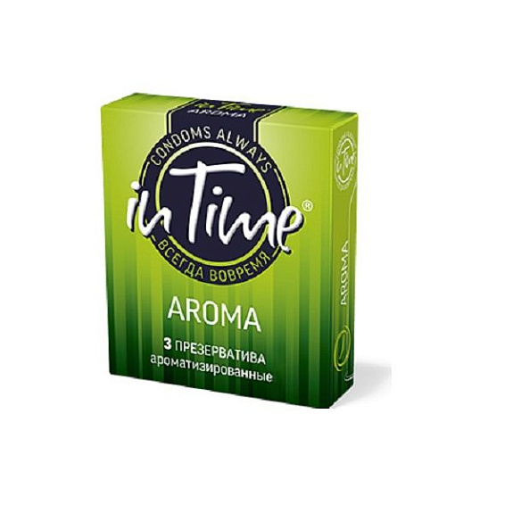 Ароматизированные презервативы In Time Aroma, 3 шт