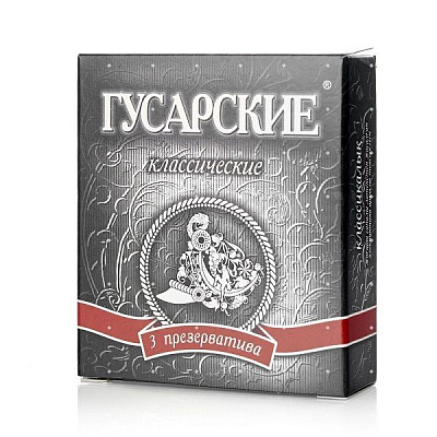 Презервативы Гусарские классические Contex, 3 шт