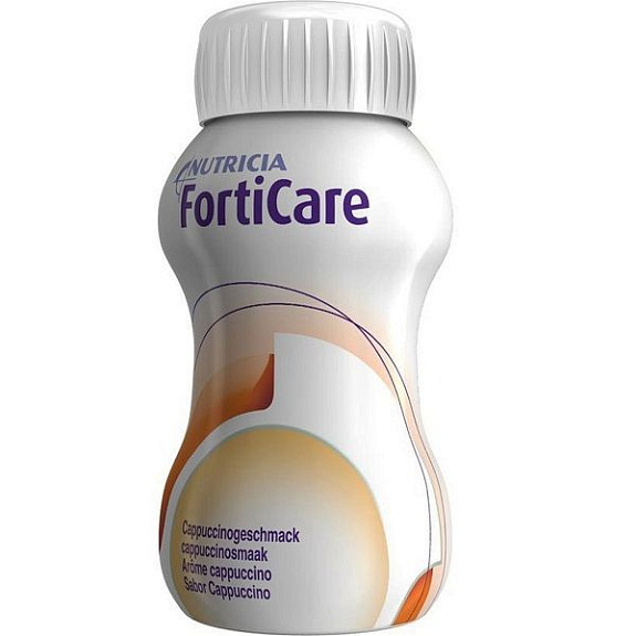 Nutricia Forticare для питания пациентов с онкологическим заболеванием со вкусом капучино 125 мл, 4 шт