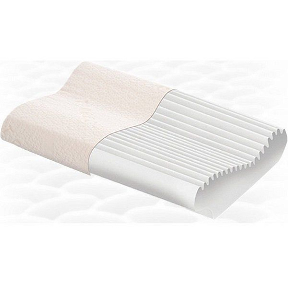 Ортопедическая подушка для взрослых с ребристой поверхностью Тривес ТОП-102