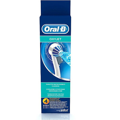 Насадки для ирригатора Oral-b Oxyjet Eb17, 4 шт